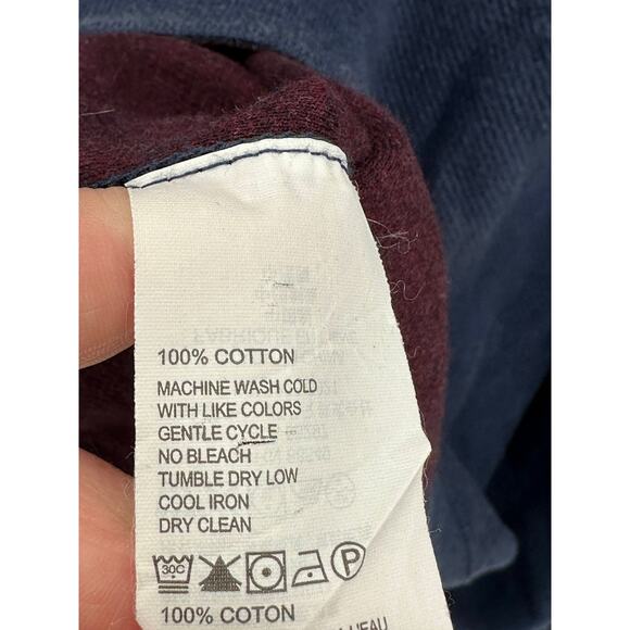 Tommy Bahama Blue Long Sleeve Quarter Zip Knit Pullover Sweater Men's Size 2X - Picture 6 of 8